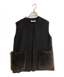 theory luxe（セオリーリュクス）の古着「Harrison Kalie Vest」｜ブラック