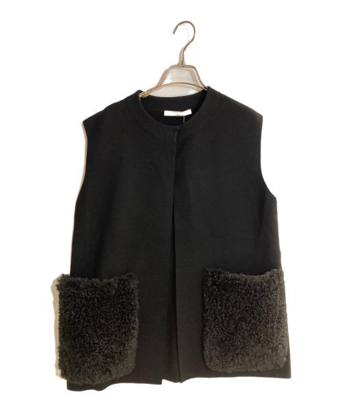 theory luxe（セオリーリュクス）theory luxe (セオリーリュクス) Harrison Kalie Vest ブラック サイズ:Mの古着・服飾アイテム