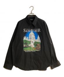 BALENCIAGA（バレンシアガ）の古着「SACRE COEUR XL SHIRT」｜ブラック