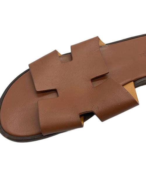 HERMES（エルメス）HERMES (エルメス) イズミール ブラウン サイズ:44の古着・服飾アイテム