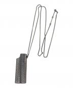 CELINEセリーヌ）の古着「パイソンライターケースネックレス」｜シルバー