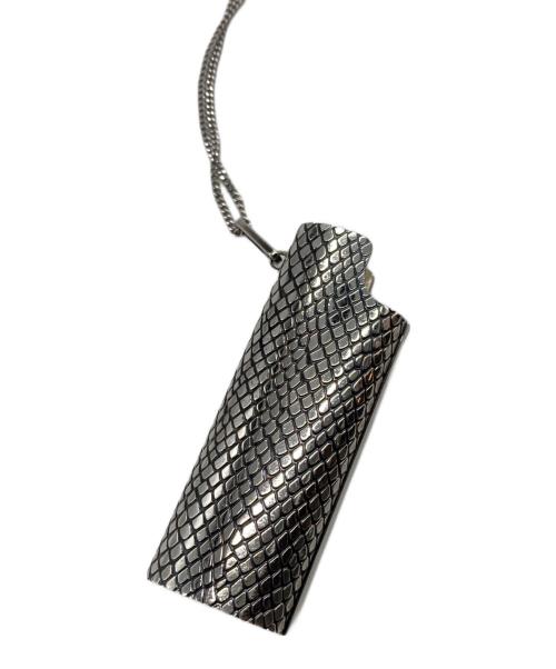CELINE（セリーヌ）CELINE (セリーヌ) パイソンライターケースネックレス シルバーの古着・服飾アイテム
