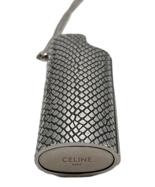 CELINE（セリーヌ）CELINE (セリーヌ) パイソンライターケースネックレス シルバーの古着・服飾アイテム