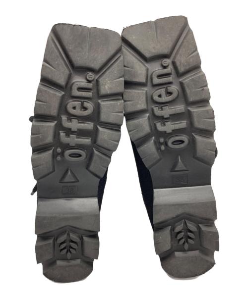 offen（オッフェン）offen (オッフェン) square-CUBICA LACE ブラック サイズ:38の古着・服飾アイテム