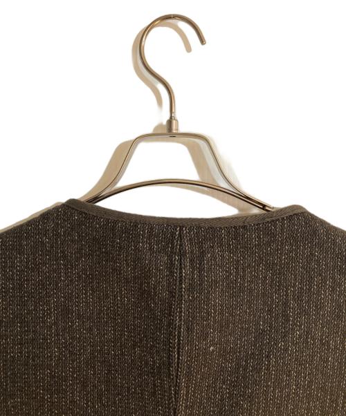 BROWN'S BEACH JACKET（ブラウンズビーチジャケット）BROWN'S BEACH JACKET (ブラウンズビーチジャケット) ビーチクロス アーリーベスト ブラウン サイズ:42の古着・服飾アイテム