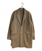 COMOLIコモリ）の古着「カシミヤチェスターコート」｜ブラウン