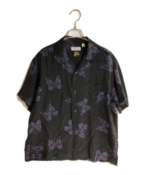 Sun Surf（サンサーフ）Sun Surf (サンサーフ) Needles (ニードルズ) BEAMS (ビームス) 別注 Aloha Shirts ブラック サイズ:Sの古着・服飾アイテム