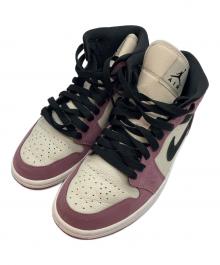 NIKE（ナイキ）の古着「Women's Air Jordan 1 Mid "Berry Pink"／ウィメンズ エアジョーダン1 ミッド "ベリー ピンク"」｜パープル