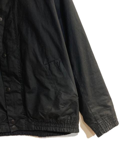 Barbour（バブアー）Barbour (バブアー) 25AW TRANSPORT スタンドカラーワックスジャケット ブラック サイズ:38の古着・服飾アイテム