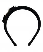 Ferragamoフェラガモ）の古着「ヴァラリボンカチューシャ」｜ブラック