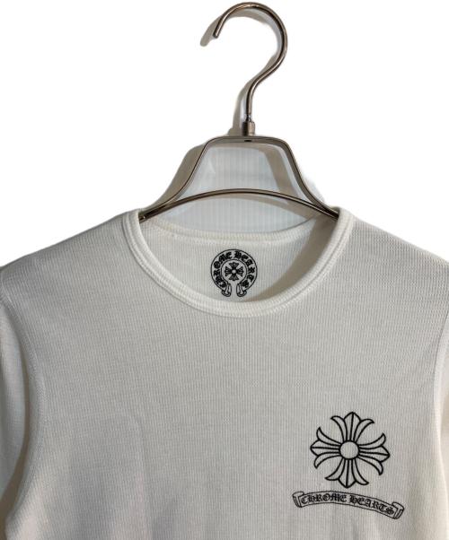 CHROME HEARTS（クロムハーツ）CHROME HEARTS (クロムハーツ) サーマルプリントカットソー ホワイト サイズ:ＸＳの古着・服飾アイテム