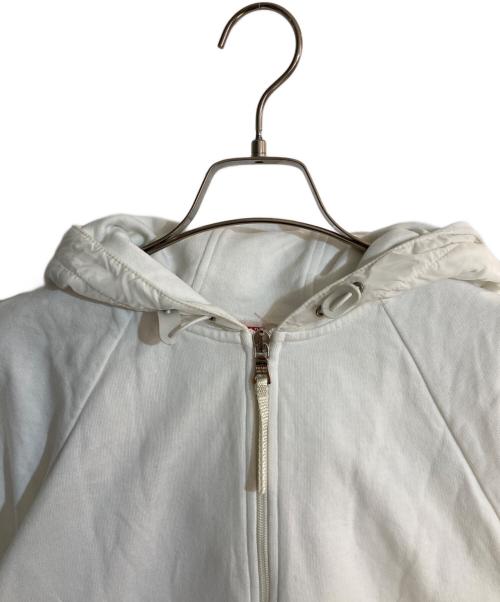 PRADA SPORTS（プラダスポーツ）PRADA SPORTS (プラダスポーツ) ナイロンフードジップアップパーカー ホワイト サイズ:XLの古着・服飾アイテム