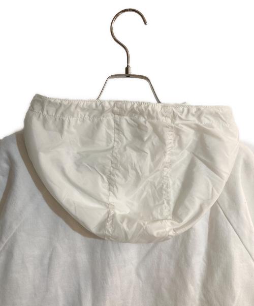 PRADA SPORTS（プラダスポーツ）PRADA SPORTS (プラダスポーツ) ナイロンフードジップアップパーカー ホワイト サイズ:XLの古着・服飾アイテム