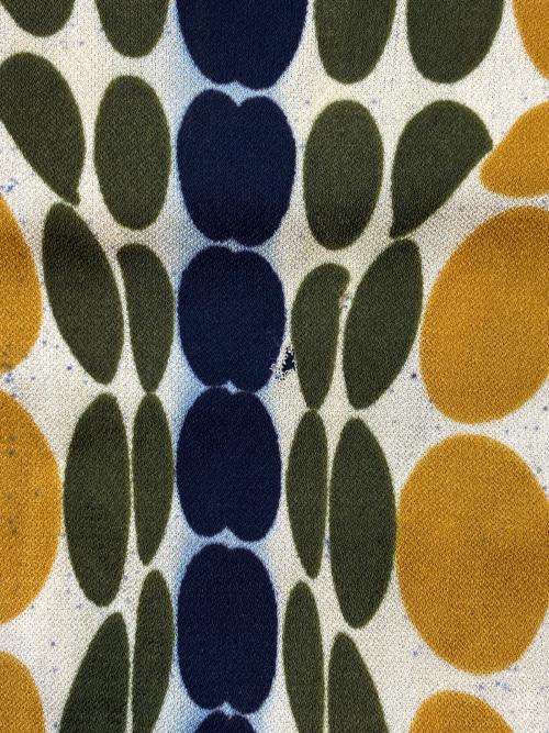 Jean Paul GAULTIER（ジャンポールゴルチェ）Jean Paul GAULTIER (ジャンポールゴルチェ) パワーネットドットプリントワンピース イエロー サイズ:Ｍの古着・服飾アイテム