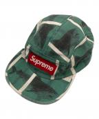 SUPREMEシュプリーム）の古着「Damien Hirst Camp /ダミアンハーストキャップ」｜グリーン