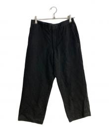 Yohji Yamamoto COSTUME D'HOMME（ヨウジヤマモトコスチュームドオム）の古着「スラックス」｜ブラック