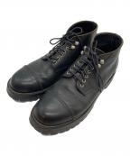 COMME des GARCONS HOMMEコムデギャルソン オム）の古着「ワークブーツ」｜ブラック