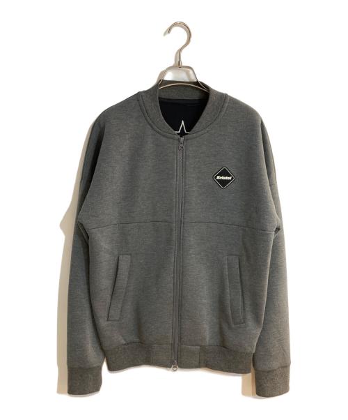 F.C.R.B.（エフシーレアルブリストル）F.C.R.B. (エフシーレアルブリストル) BONDING BOMBER JACKET グレー サイズ:Mの古着・服飾アイテム