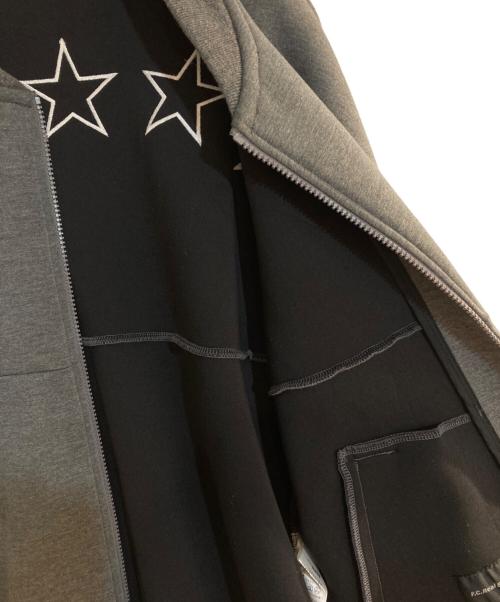 F.C.R.B.（エフシーレアルブリストル）F.C.R.B. (エフシーレアルブリストル) BONDING BOMBER JACKET グレー サイズ:Mの古着・服飾アイテム