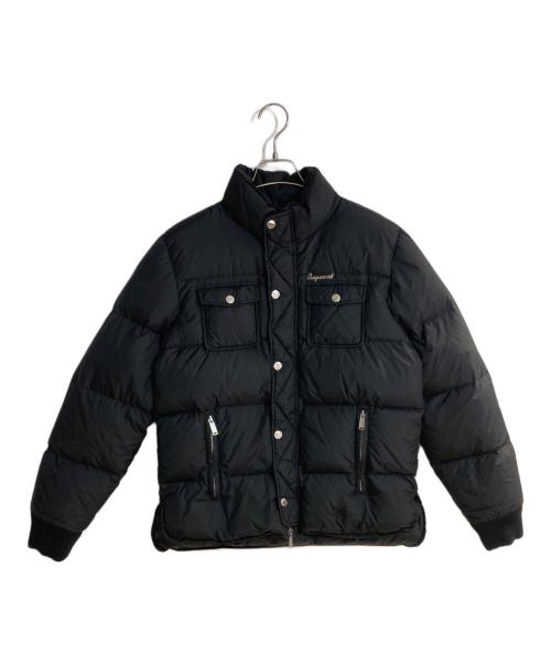 DSQUARED2（ディースクエアード）DSQUARED2 (ディースクエアード) ダウンジャケット ブラック サイズ:kids16の古着・服飾アイテム