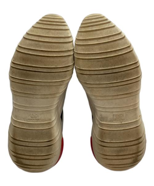 FENDI（フェンディ）FENDI (フェンディ) FILA (フィラ) マニアソックススニーカー ネイビー サイズ:不明の古着・服飾アイテム