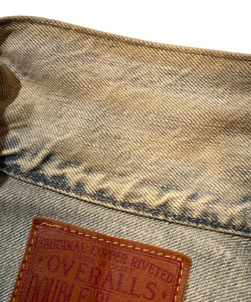 RRL（ダブルアールエル）RRL (ダブルアールエル) コンチョスタッズ2ndデニムジャケット ブルー サイズ:1の古着・服飾アイテム
