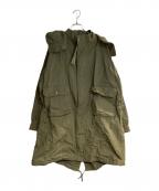Barbourバブアー）の古着「ヘリテージプラスWind Parkaモッズコート」｜グリーン