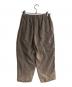JURGEN LEHL (ヨーガンレール) リネンイージーテーパードパンツ ベージュ サイズ:M：10000円