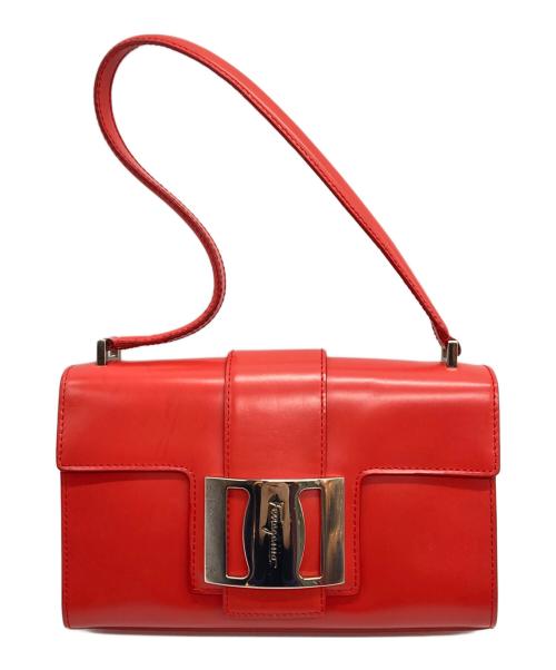 Salvatore Ferragamo（サルヴァトーレ フェラガモ）Salvatore Ferragamo (サルヴァトーレ フェラガモ) ヴァラ セミショルダーバッグの古着・服飾アイテム