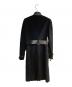 GUCCI (グッチ) レザー切替スタンドカラーコート ブラック サイズ:Ｍ：50000円