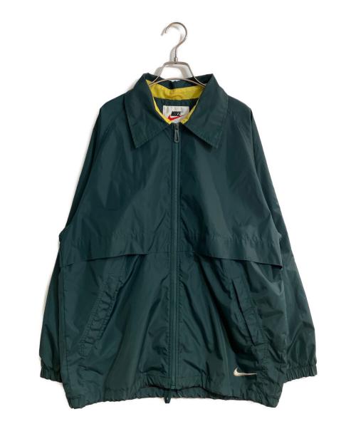 NIKE（ナイキ）NIKE (ナイキ) ナイロンジャケット グリーン サイズ:Mの古着・服飾アイテム