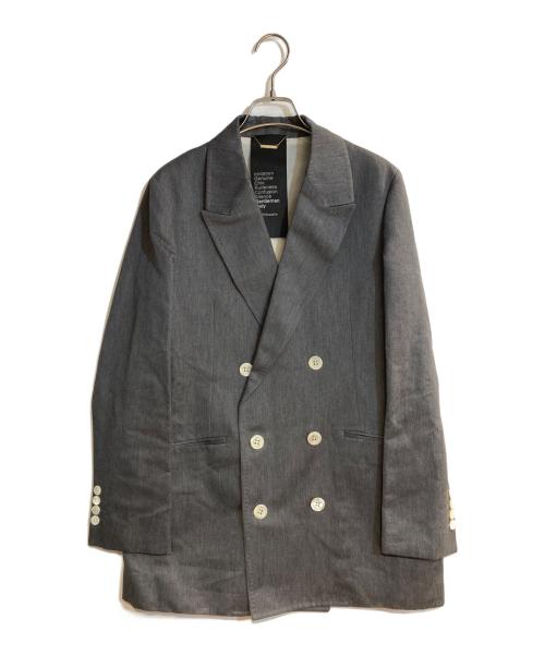 CHAOS GENTLEMAN LADY（カオス ジェントルマン レディ）CHAOS GENTLEMAN LADY (カオス ジェントルマン レディ) ソーダジャケット グレー サイズ:FREE 未使用品の古着・服飾アイテム