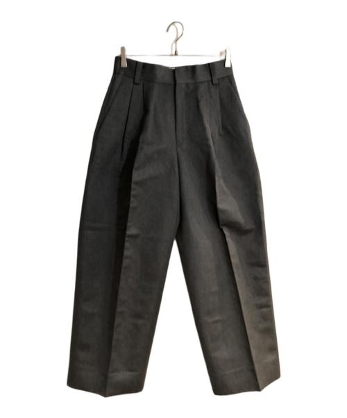 CHAOS GENTLEMAN LADY（カオス ジェントルマン レディ）CHAOS GENTLEMAN LADY (カオス ジェントルマン レディ) ソーダトラウザー グレー サイズ:M 未使用品の古着・服飾アイテム