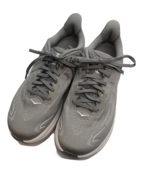 HOKAONEONE（ホカオネオネ）HOKAONEONE (ホカオネオネ) CLIFTON 10 WIDE グレー サイズ:26の古着・服飾アイテム