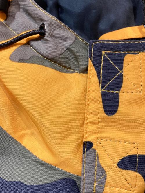 SUPREME（シュプリーム）Supreme (シュプリーム) Hooded Logo Half Zip Pullover／ ハーフジップ プルオーバー  イエロー サイズ:Mの古着・服飾アイテム