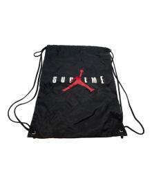SUPREME×JORDAN（シュプリーム×ジョーダン）の古着「ナップサック」｜ブラック