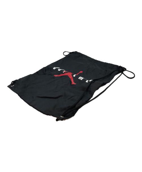 SUPREME（シュプリーム）Supreme (シュプリーム) JORDAN (ジョーダン) ナップサック ブラックの古着・服飾アイテム
