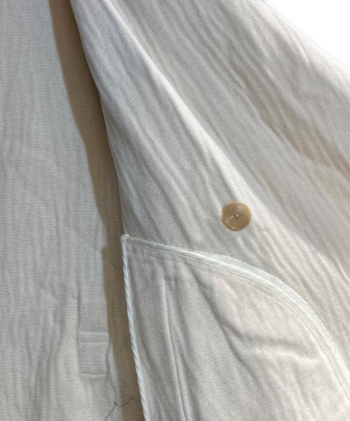 AURALEE（オーラリー）AURALEE (オーラリー) COTTON MOLE MELTON HAND SEWN COAT アイボリー サイズ:０の古着・服飾アイテム