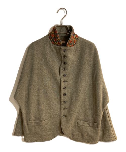 KAPITAL（キャピタル）KAPITAL (キャピタル) 多重ボタンドルマンスリーブネップジャケット ベージュ サイズ:ＸＳの古着・服飾アイテム