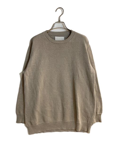 nanamica（ナナミカ）nanamica (ナナミカ) 7G CREW NECK SWEATER カーキ サイズ:XSの古着・服飾アイテム