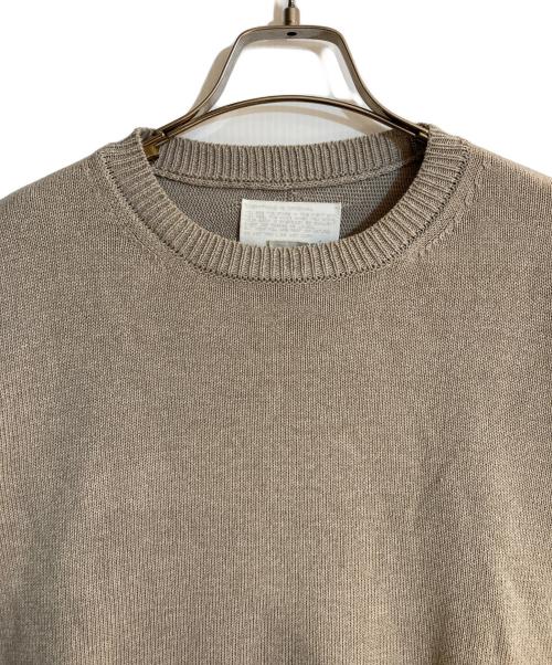 nanamica（ナナミカ）nanamica (ナナミカ) 7G CREW NECK SWEATER カーキ サイズ:XSの古着・服飾アイテム