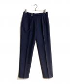 Maison Margielaメゾンマルジェラ）の古着「ウールブレンドテーパードポケットトラウザーズ」｜ネイビー