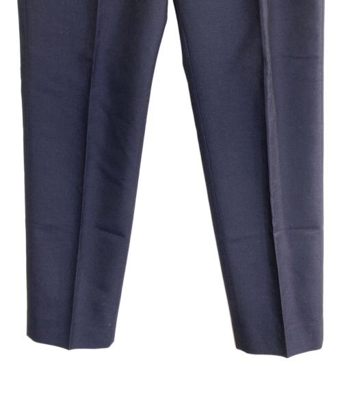 Maison Margiela（メゾンマルジェラ）Maison Margiela (メゾンマルジェラ) ウールブレンドテーパードポケットトラウザーズ ネイビー サイズ:48の古着・服飾アイテム