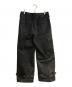 sacai (サカイ) ベルテッド ワイドカーゴパンツ ブラック サイズ:3：30000円