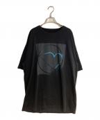 Maison Margielaメゾンマルジェラ）の古着「CIRCLE HEART TShirt」｜ブラック