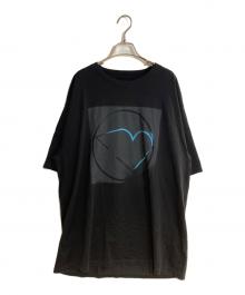Maison Margiela（メゾンマルジェラ）の古着「CIRCLE HEART TShirt」｜ブラック