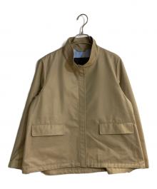 MACKINTOSH（マッキントッシュ）の古着「ハイブリッドギャバジンスタンドカラーブルゾン」｜ベージュ
