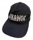 CELINEセリーヌ）の古着「アーティストエンブロイダリーキャップ」｜ブラック