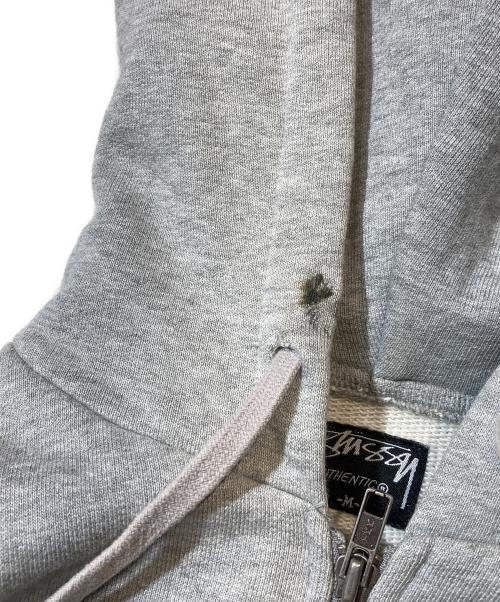 stussy（ステューシー）stussy (ステューシー) stussy tribeジップパーカー グレー サイズ:Ｍの古着・服飾アイテム