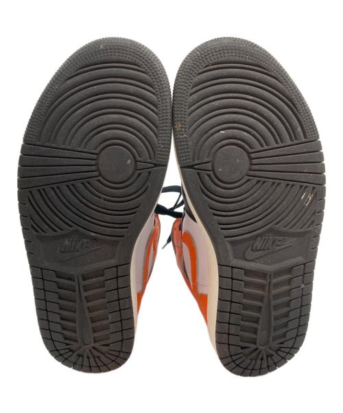 NIKE（ナイキ）NIKE (ナイキ) AIR JORDAN 1 Mid オレンジ サイズ:25.5の古着・服飾アイテム